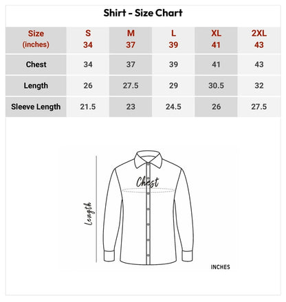 Men’s Casual Slim Fit Printed Cotton Shirt – Stylish Leaf Pattern | Full Sleeve